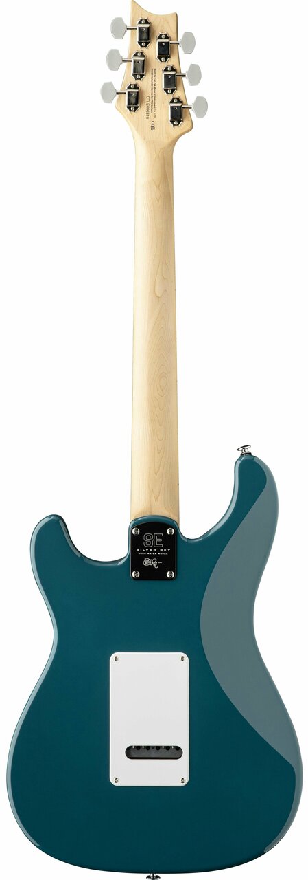 PRS SE Silver Sky Maple - Nylon Blue