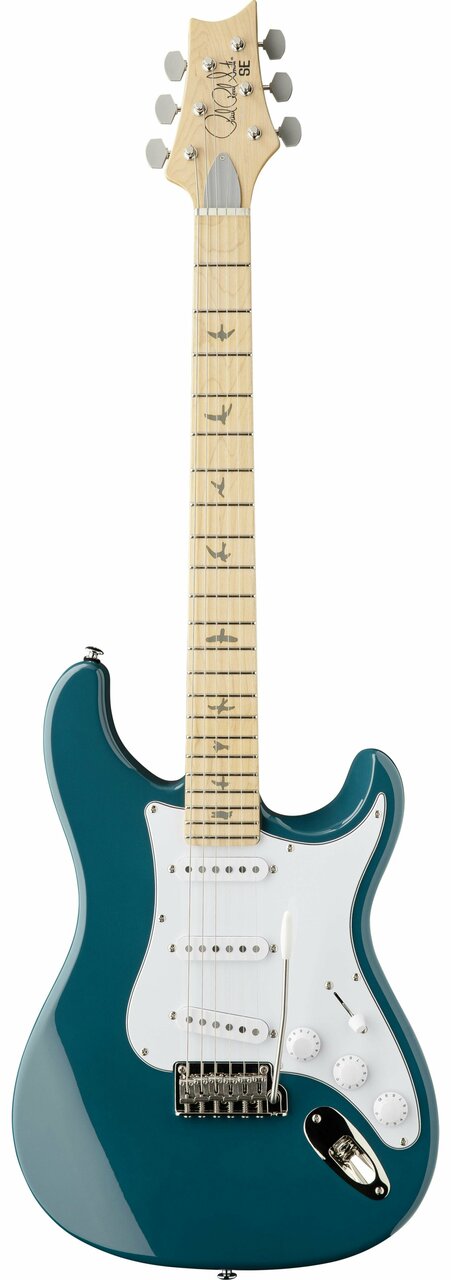 PRS SE Silver Sky Maple - Nylon Blue