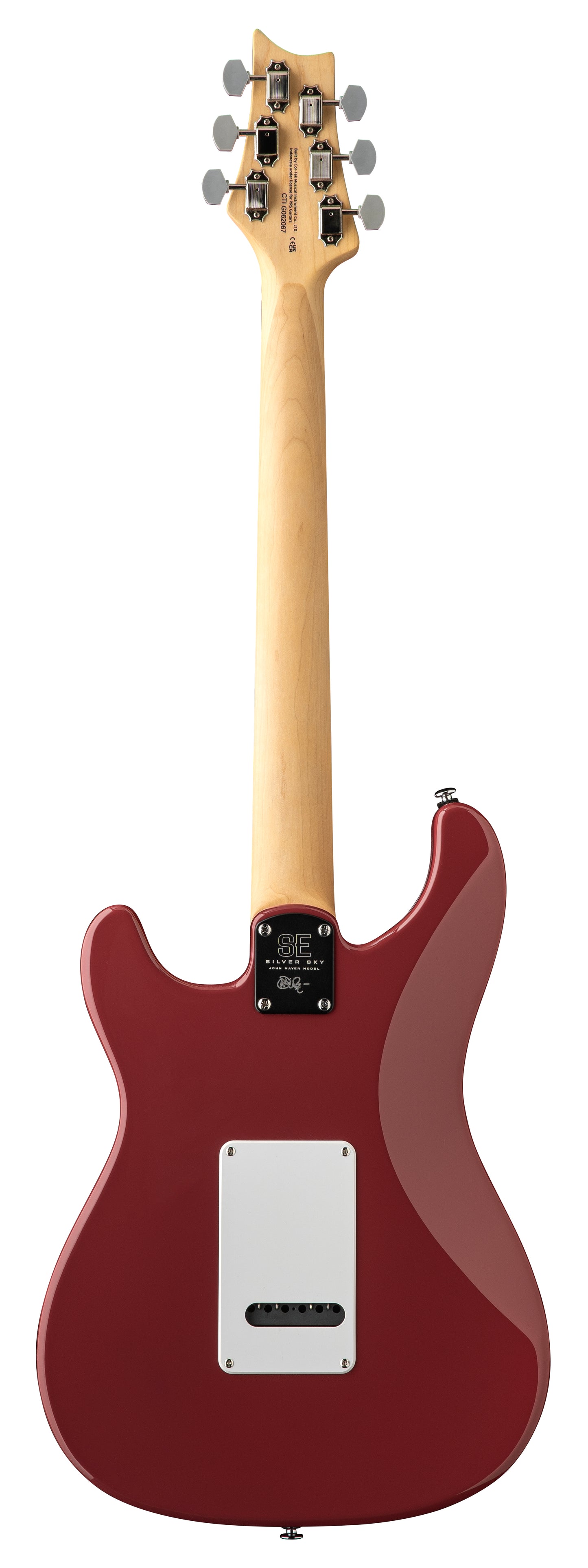 PRS SE Silver Sky Rosewood - Derby Red