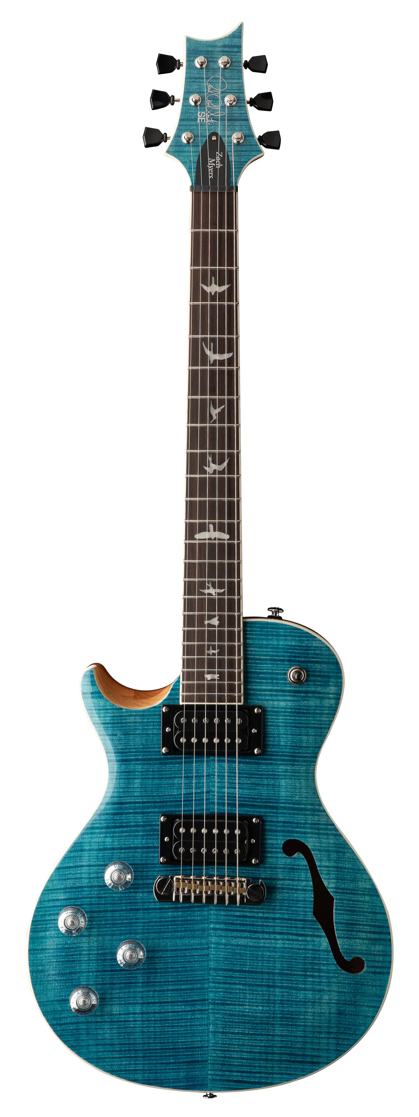 PRS SE Zach Myers Lefty - Myers Blue