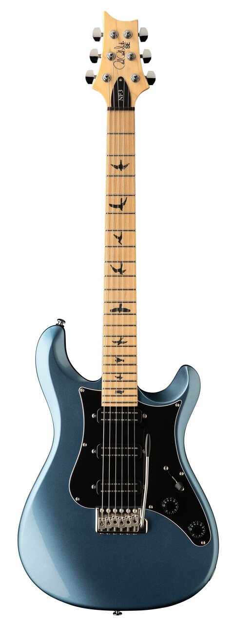 PRS SE NF3 Maple - Ice Blue Metallic