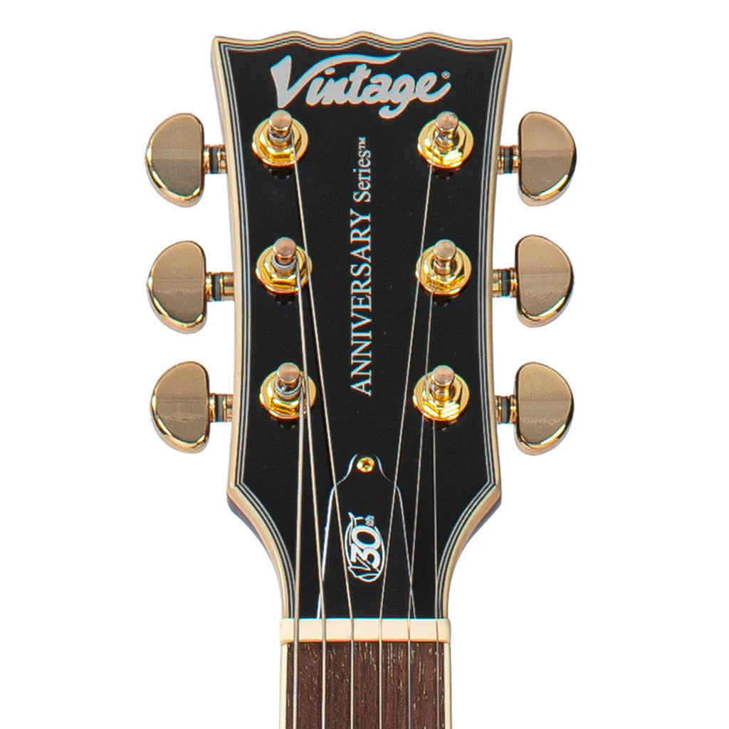 Vintage Limited Edition 30th Anniversary V100 Electric Guitar ~ Greenburst
