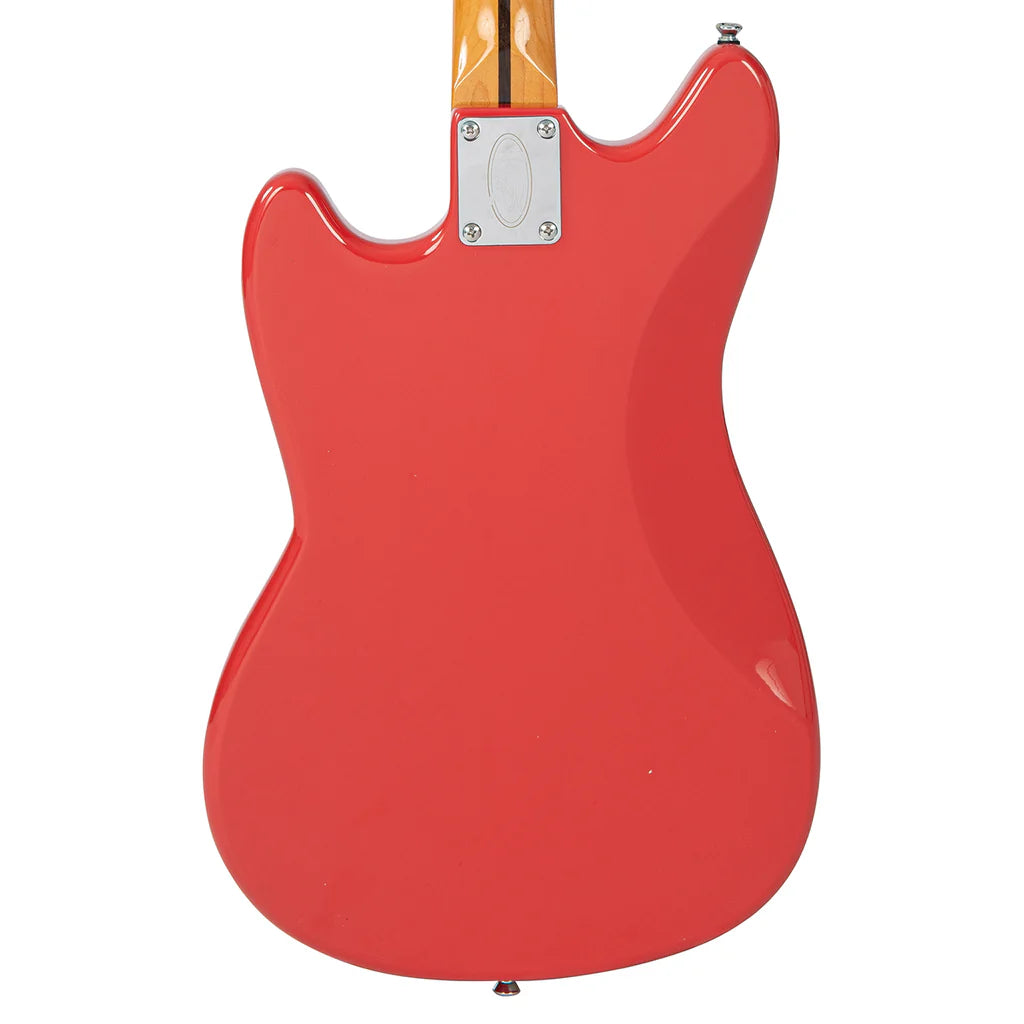 Vintage REVO Series 'Colt' HS Duo Electric Guitar - Firenza Red
