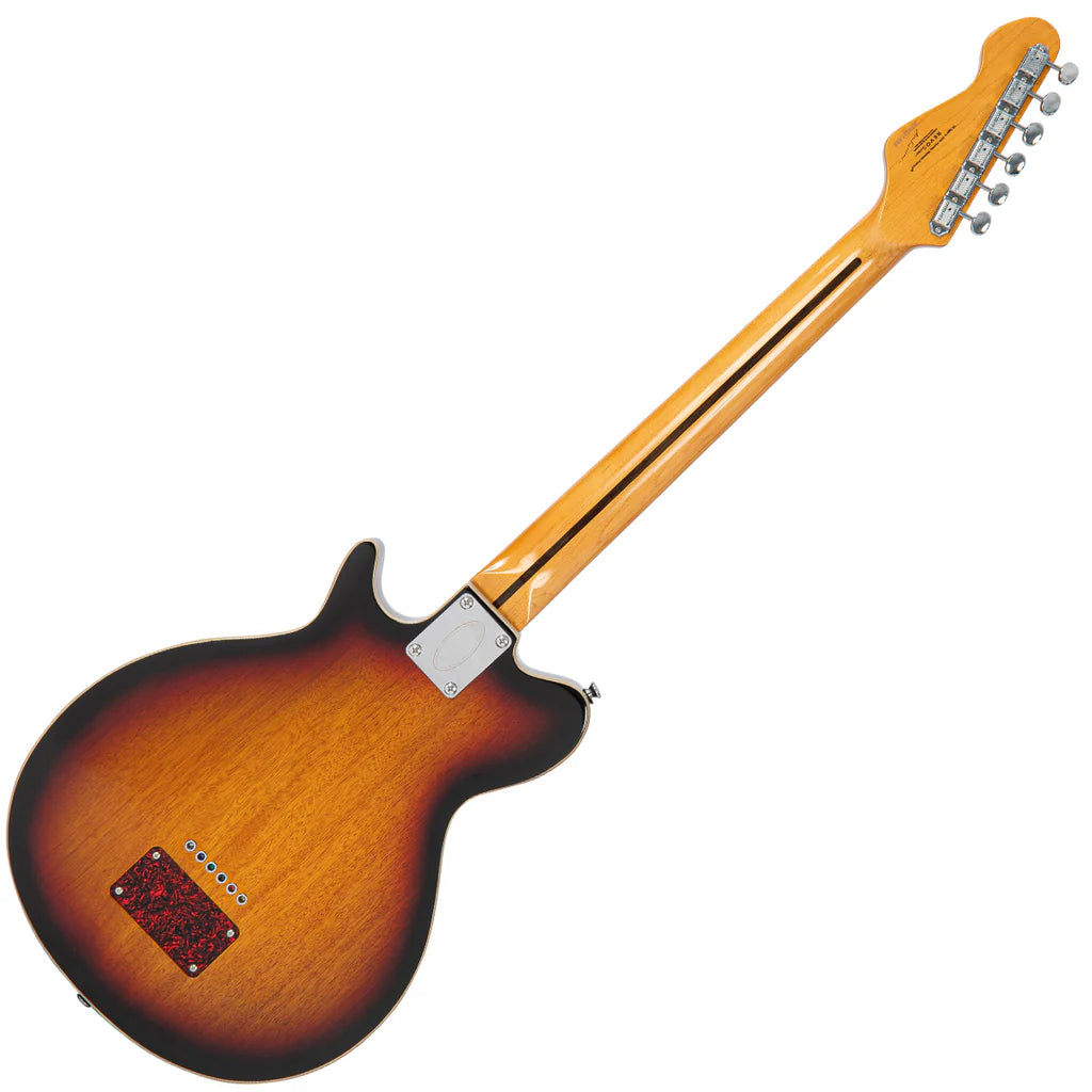 Vintage REVO Series 'Vision' Electric Guitar - Two Tone Sunburst