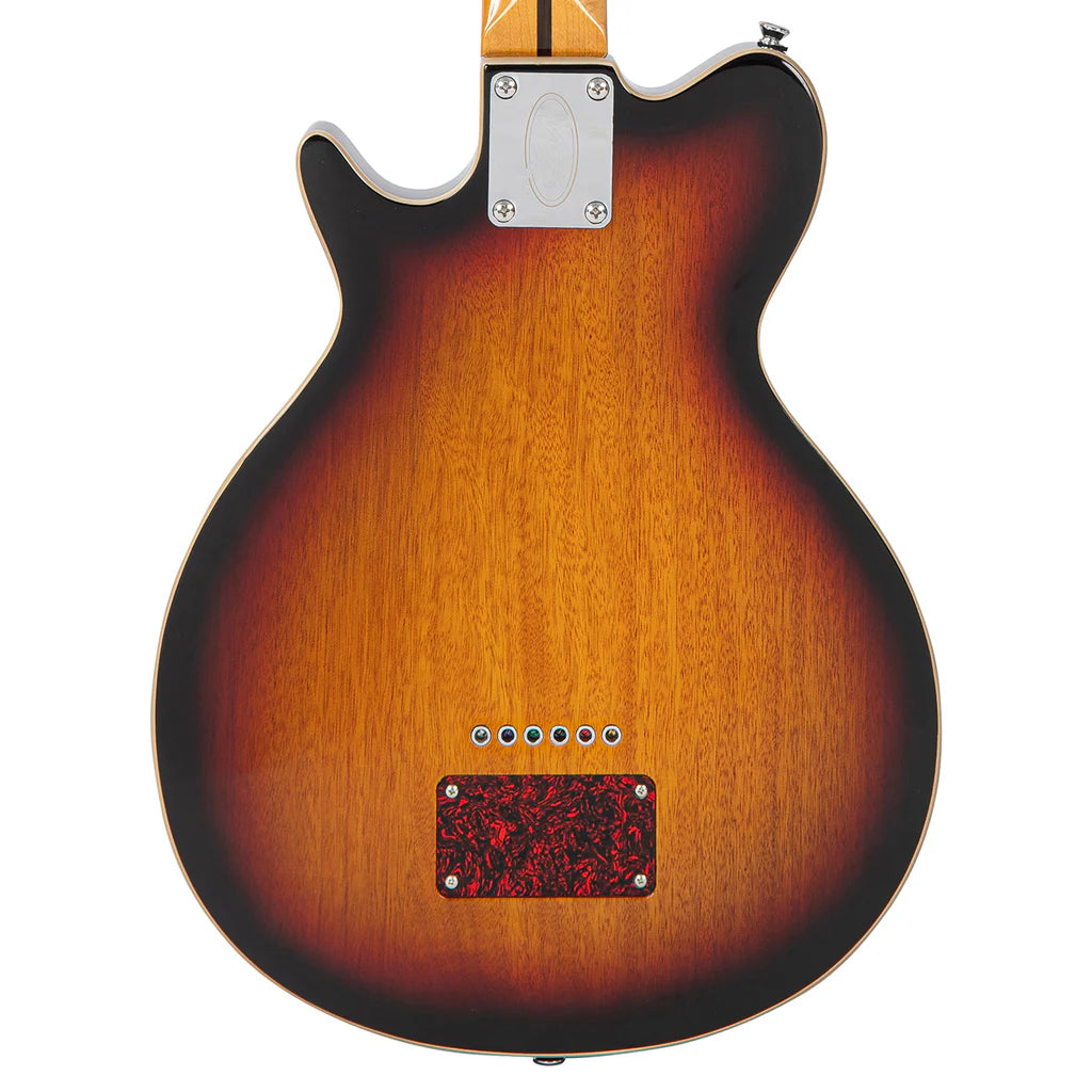 Vintage REVO Series 'Vision' Electric Guitar - Two Tone Sunburst