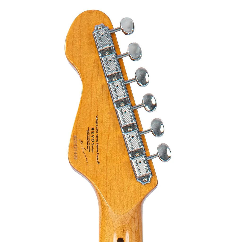 Vintage REVO Series 'Vision' Electric Guitar - Two Tone Sunburst