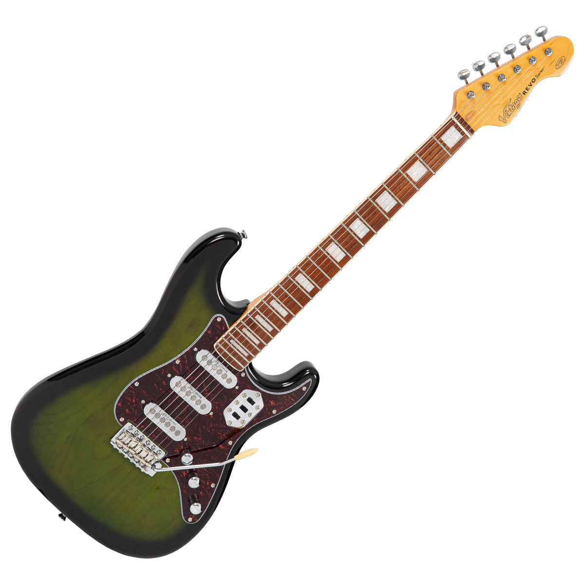 Vintage REVO Series 'Deluxe' Guitar ~ Greenburst