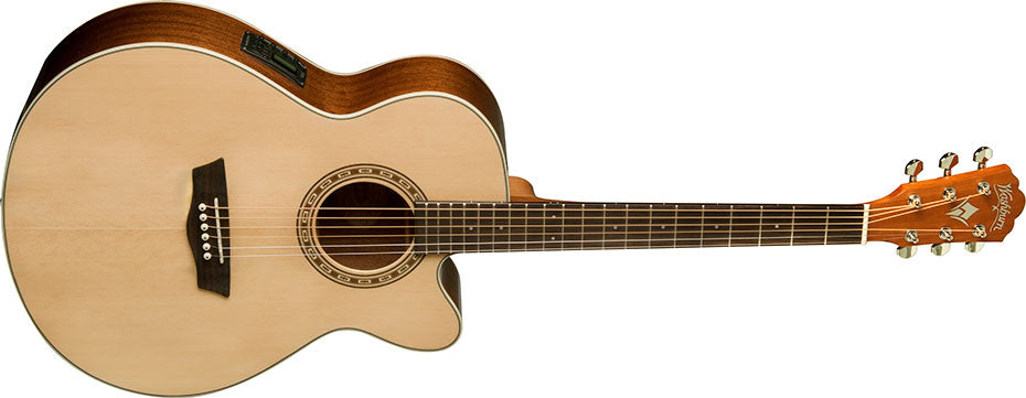 Washburn G7SCE Harvest Grand Auditorium Cutaway - Natural Gloss