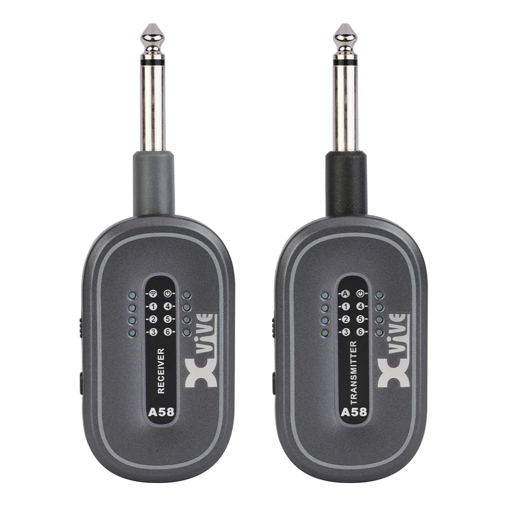Xvive 5.8GHz Wireless Guitar System with Case