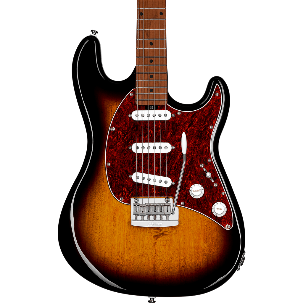 Sterling by Music Man Cutlass SSS - Vintage Sunburst (Maple Neck)
