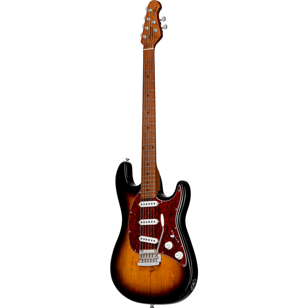 Sterling by Music Man Cutlass SSS - Vintage Sunburst (Maple Neck)