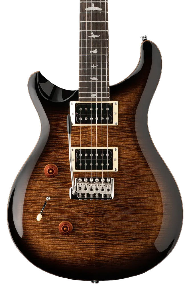 PRS SE Custom 24 Lefty - Black Gold Burst