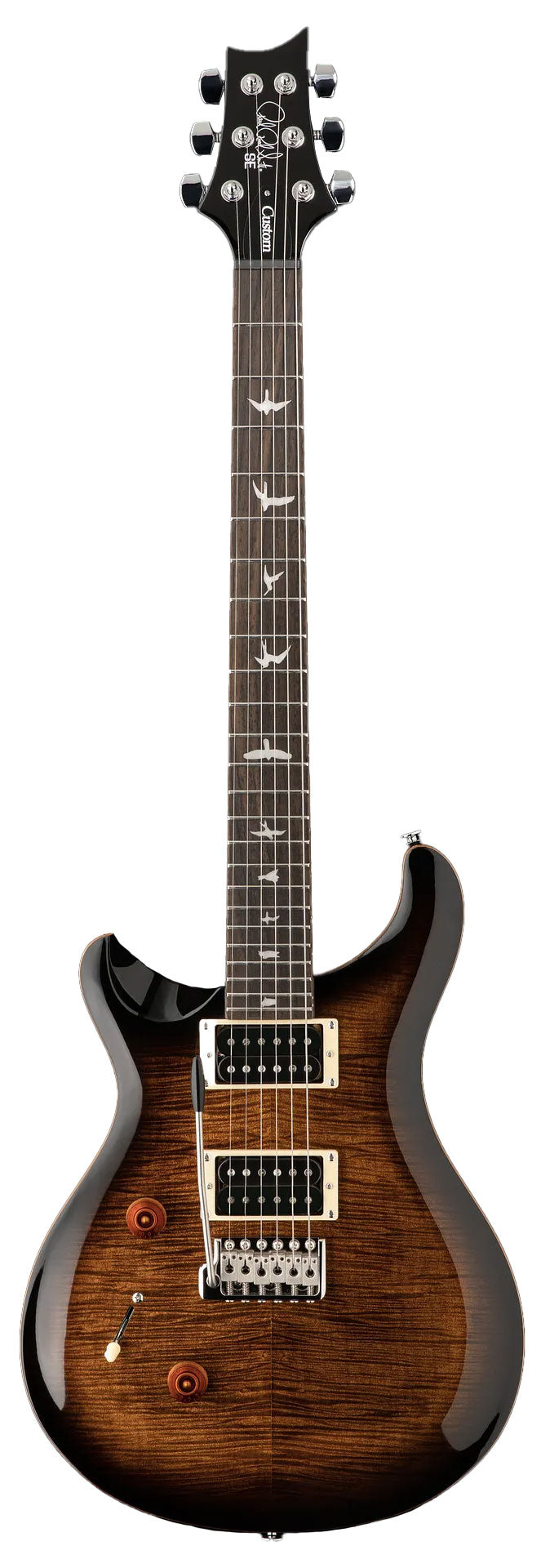 PRS SE Custom 24 Lefty - Black Gold Burst