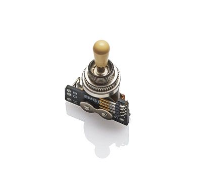 EMG 3-Position Solderless Toggle - Ivory
