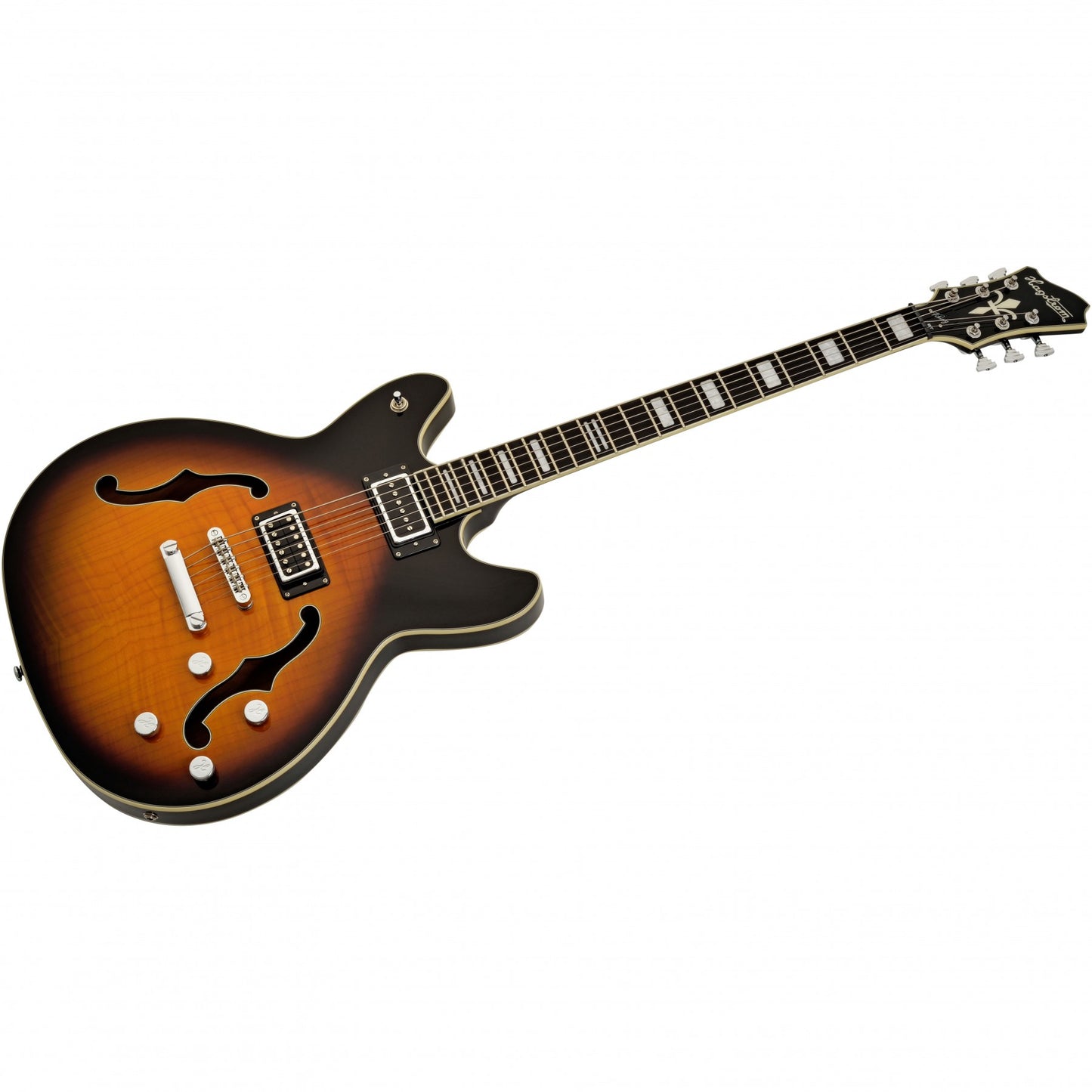 Hagstrom Viking Deluxe Baritone - Tobacco Sunburst