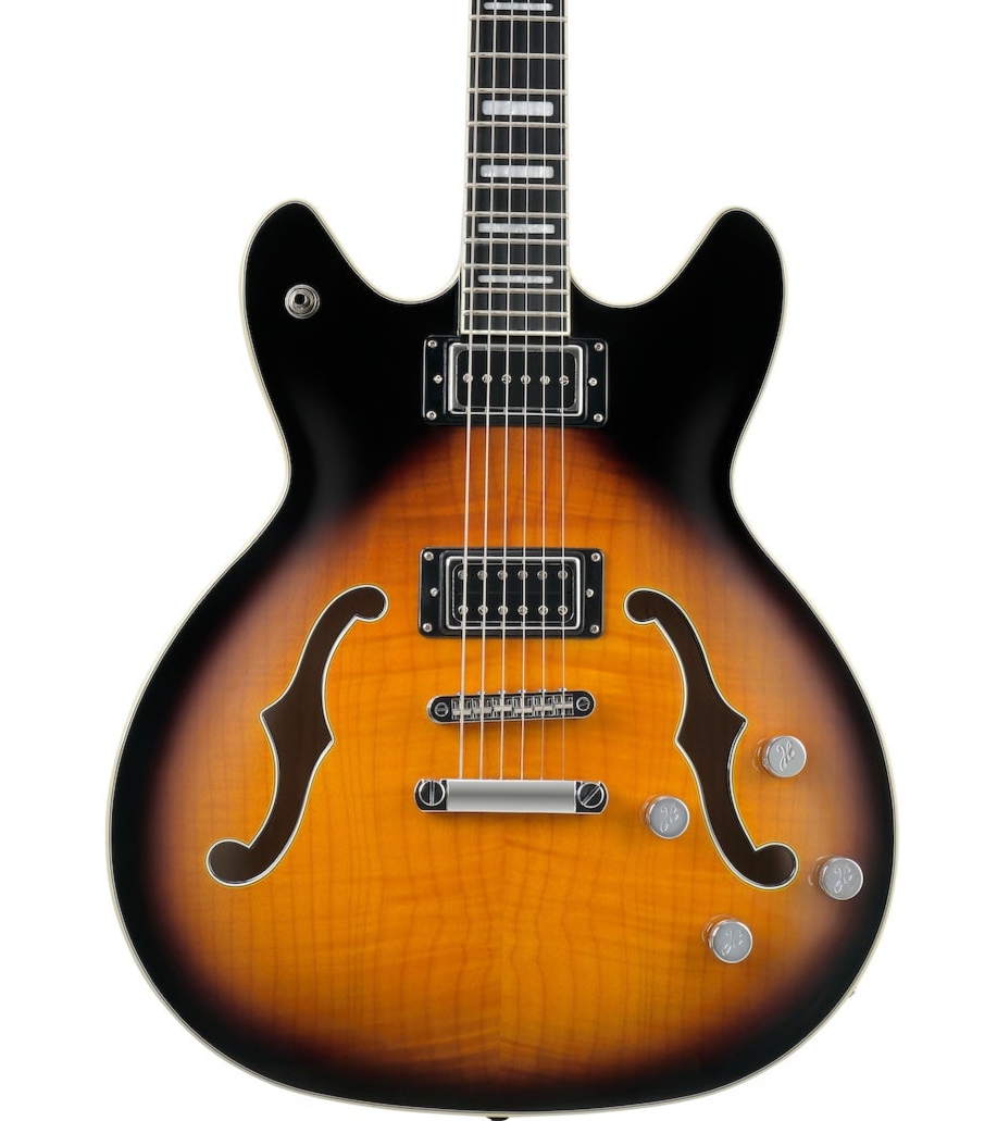 Hagstrom Viking Deluxe Baritone - Tobacco Sunburst