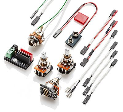 EMG Wiring Kit for Active J Bass Pickups