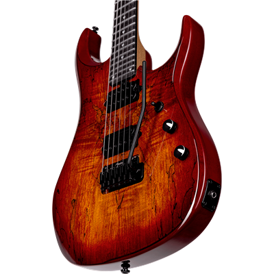 Sterling by Music Man JP15 Dimarzio - Blood Orange Burst Ebony