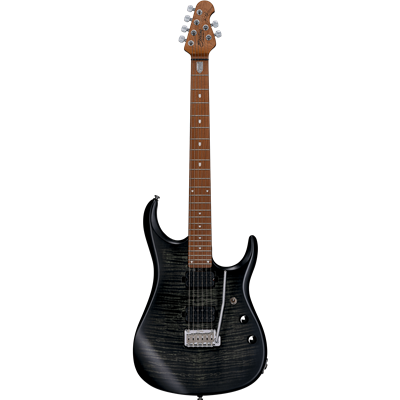 Sterling by Music Man JP15 Flame Maple - Trans Black Satin