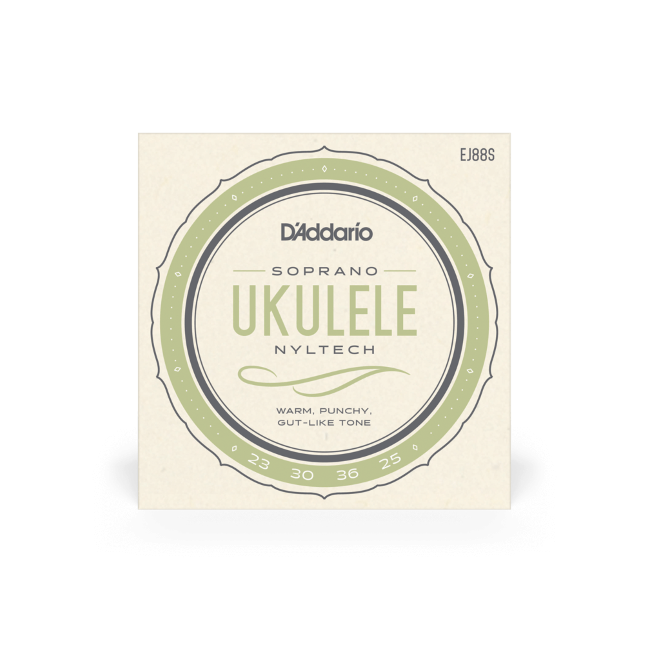 D’Addario Nyltech Ukulele Strings - Soprano EJ88S