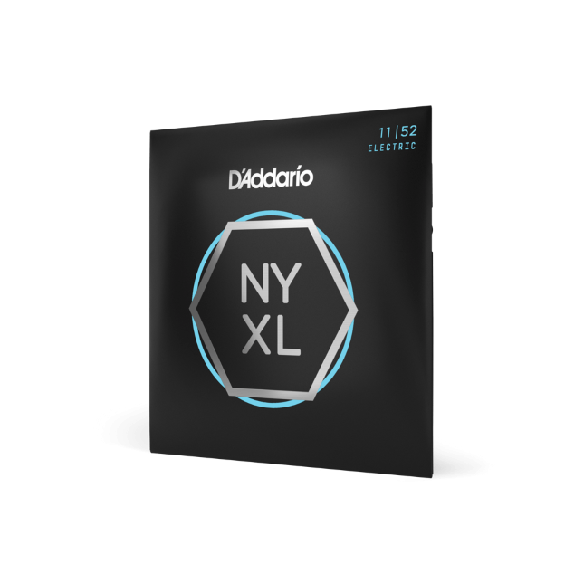 D'Addario 11-52 - NYXL Electric Guitar Strings, Medium Top/Heavy Bottom