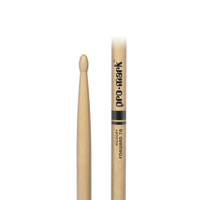 ProMark Classic Forward 7A Hickory Drumstick - Oval Wood Tip