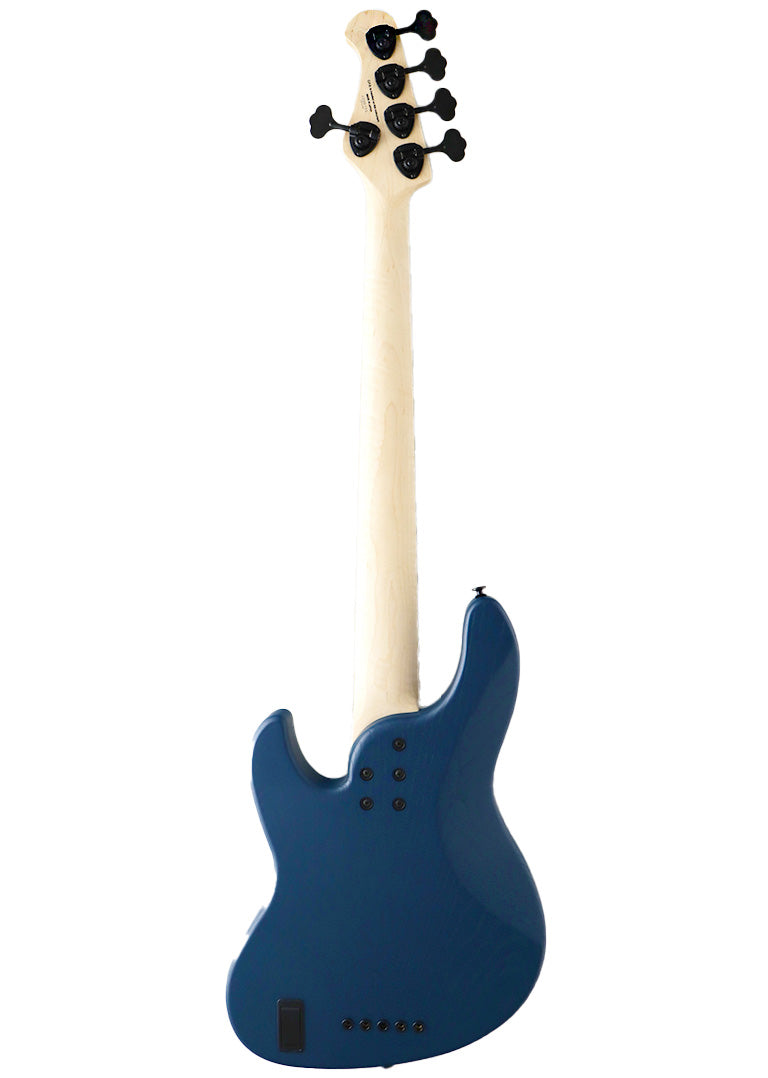 FGN J-Standard Mighty Jazz 5-String - Open Pore Blue