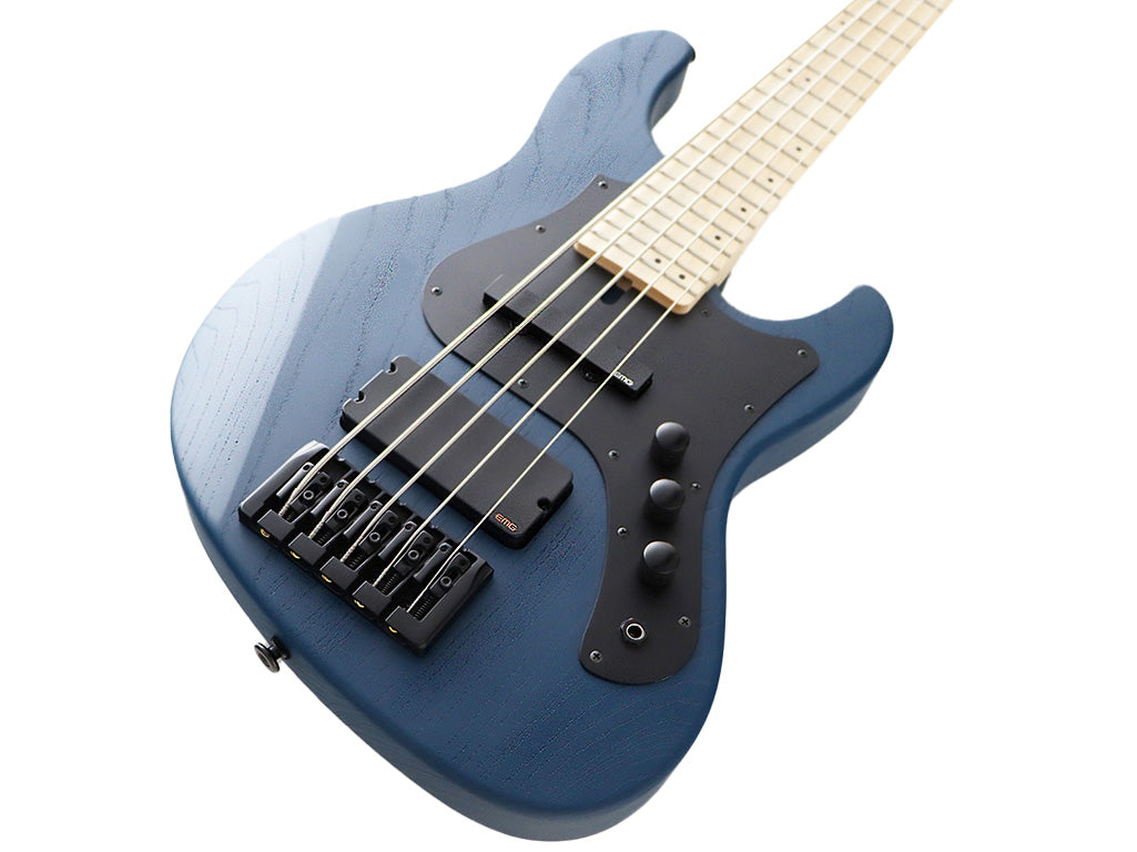 FGN J-Standard Mighty Jazz 5-String - Open Pore Blue