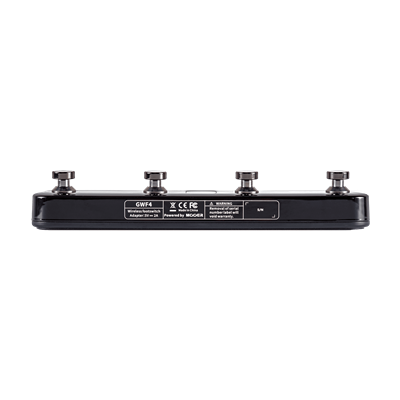 Mooer GTRS Wireless Footswitch - Black