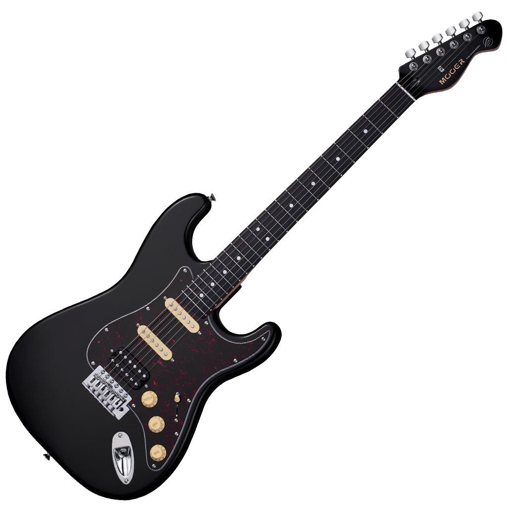 Mooer MSC10 Pro - Black w/ Tortoiseshell Pickguard