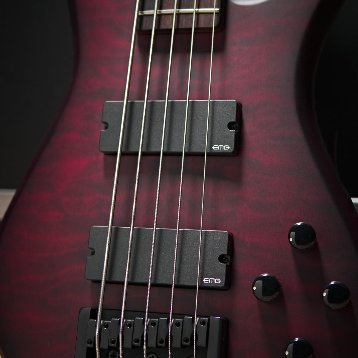 Spector NS Pulse II 5 - Black Cherry Matte