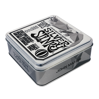 Ernie Ball John Mayer Silver Slinkys 10.5-47 3-Pack Tin