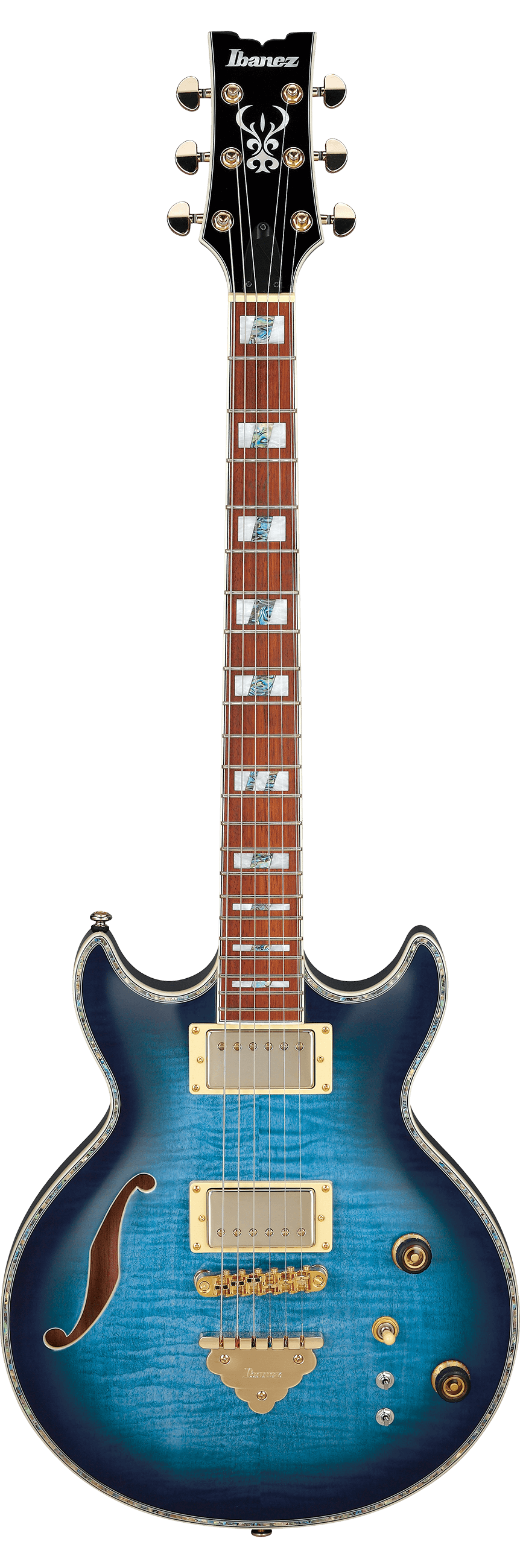 Ibanez AR520HFM-LBB - Light Blue Burst