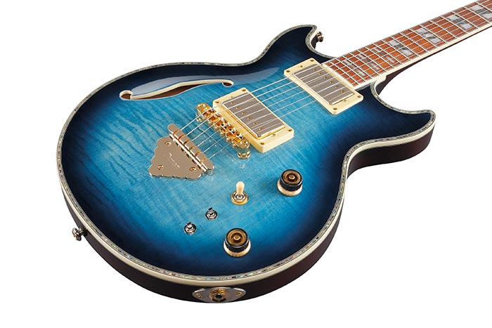 Ibanez AR520HFM-LBB - Light Blue Burst