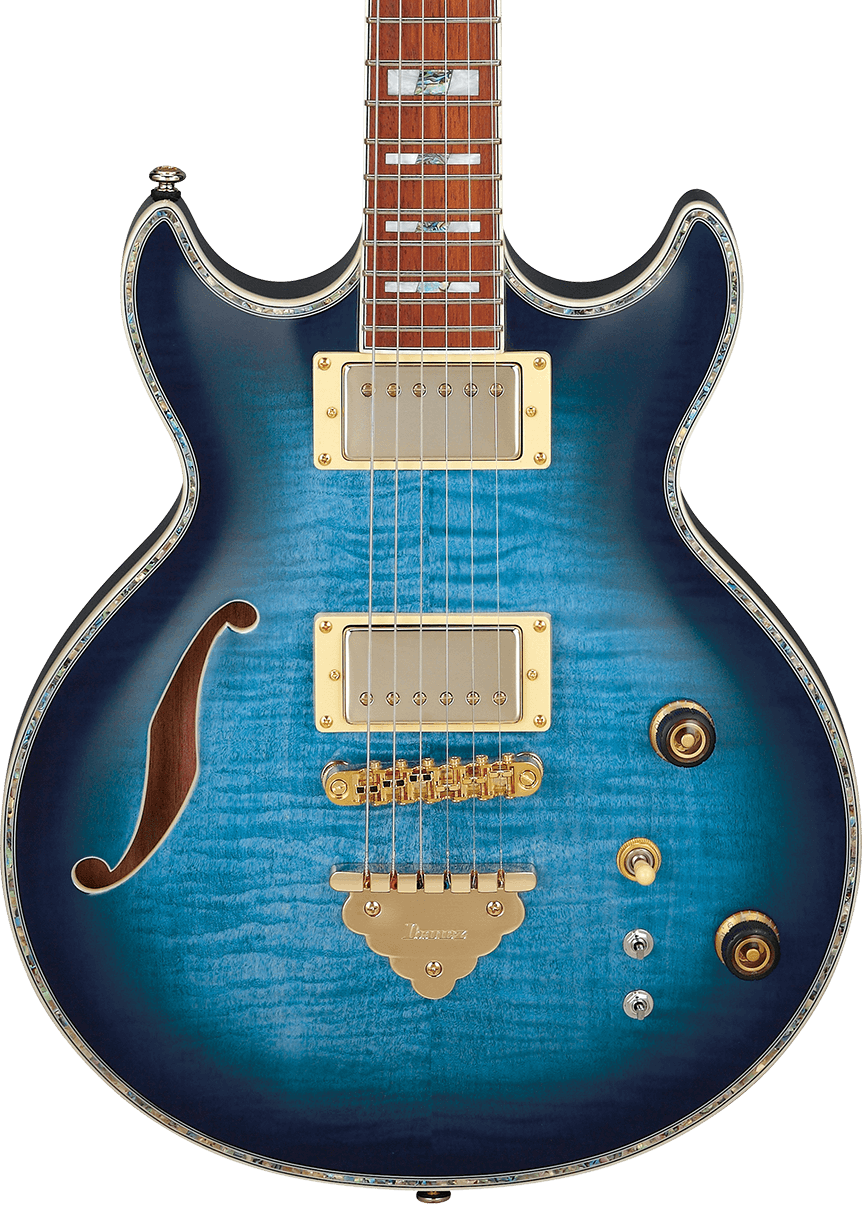 Ibanez AR520HFM-LBB - Light Blue Burst