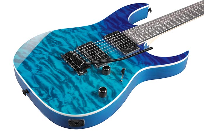 Ibanez GIO RG Series GRG120QASP-BGD - Blue Gradiation