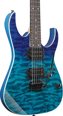 Ibanez GIO RG Series GRG120QASP-BGD - Blue Gradiation