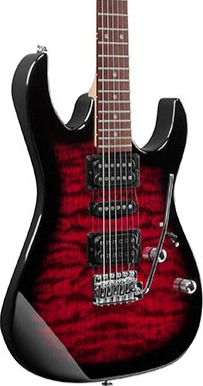 Ibanez Gio Series GRX70QA-TRB - Transparent Red Burst