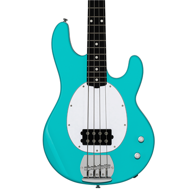 Sterling by Music Man Intro Series Stingray RAY2 Amaranth Neck - Electric Blue