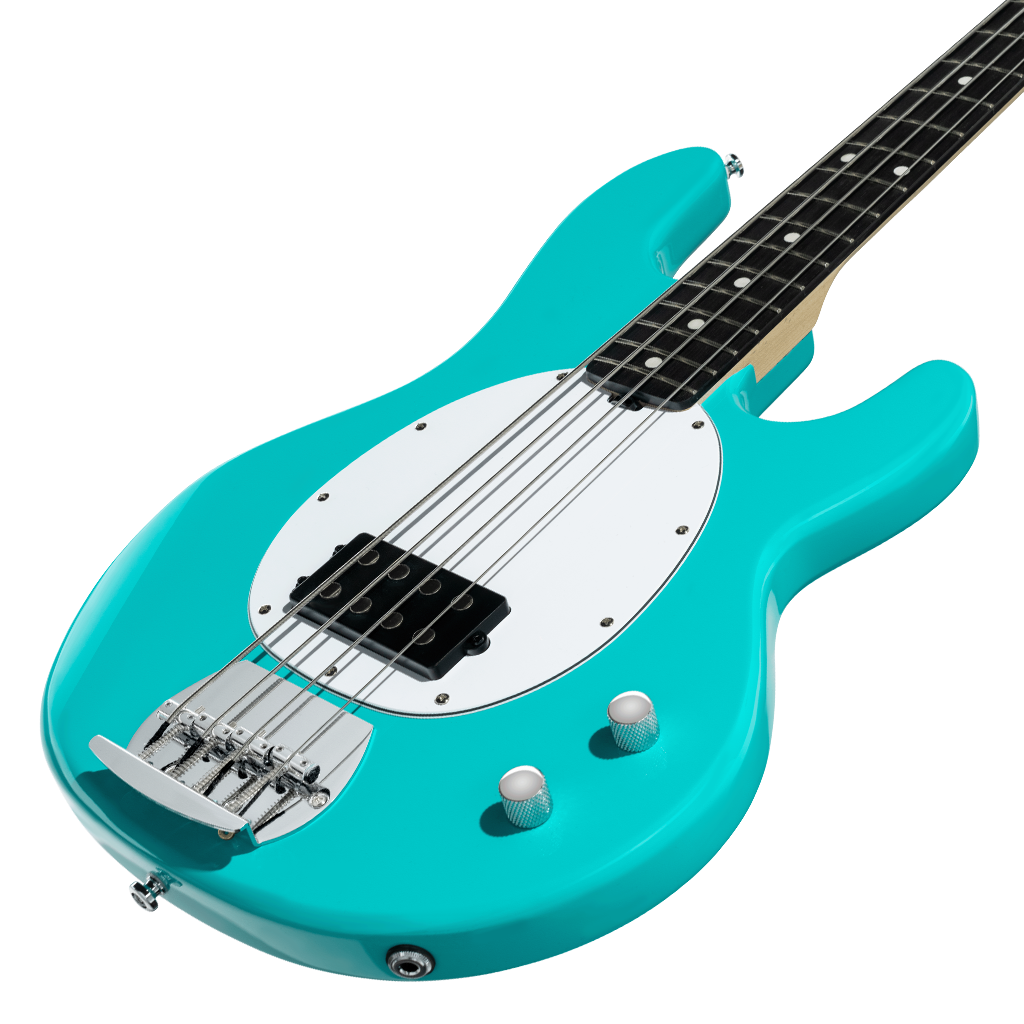 Sterling by Music Man Intro Series Stingray RAY2 Amaranth Neck - Electric Blue