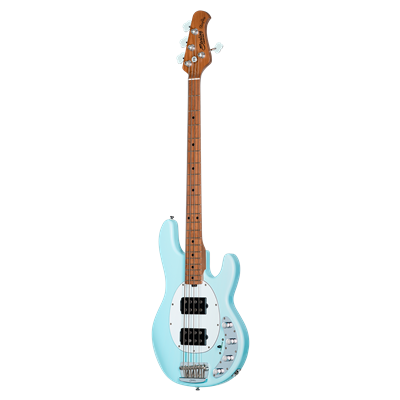 Sterling by Music Man Stingray RAY34HH Maple Neck - Daphne Blue