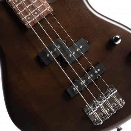 Cort Action Bass PJ - Open Pore Walnut