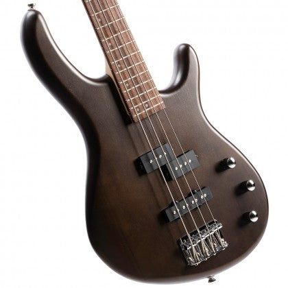 Cort Action Bass PJ - Open Pore Walnut