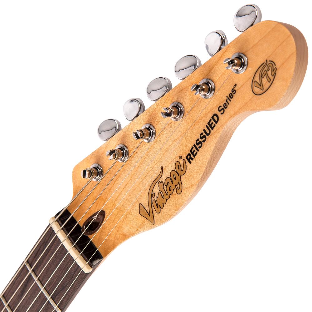 Vintage V72H Custom Spec Hardtail ~ Flame Tobacco Burst