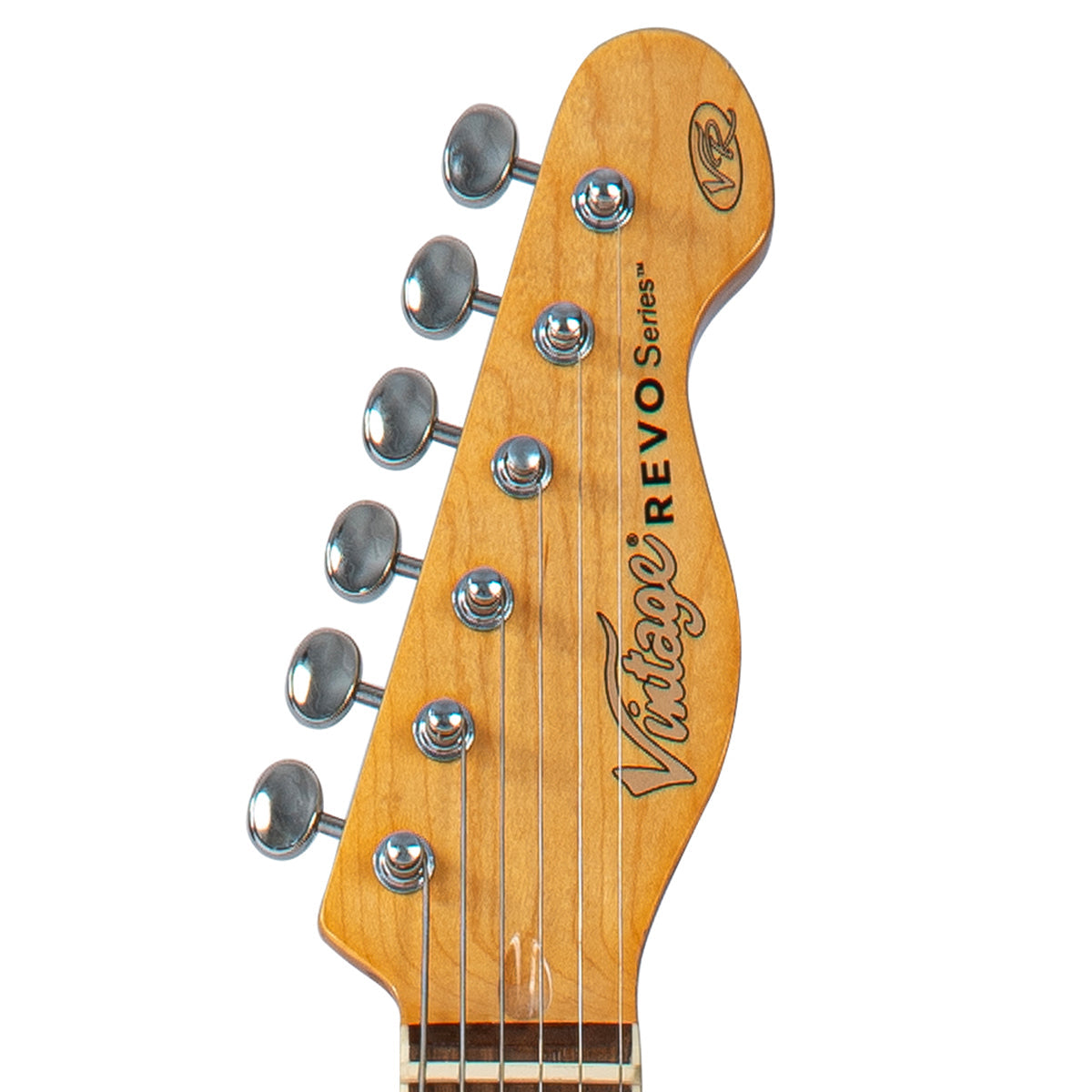 Vintage REVO Series Trio Electric Guitar - Honeyburst