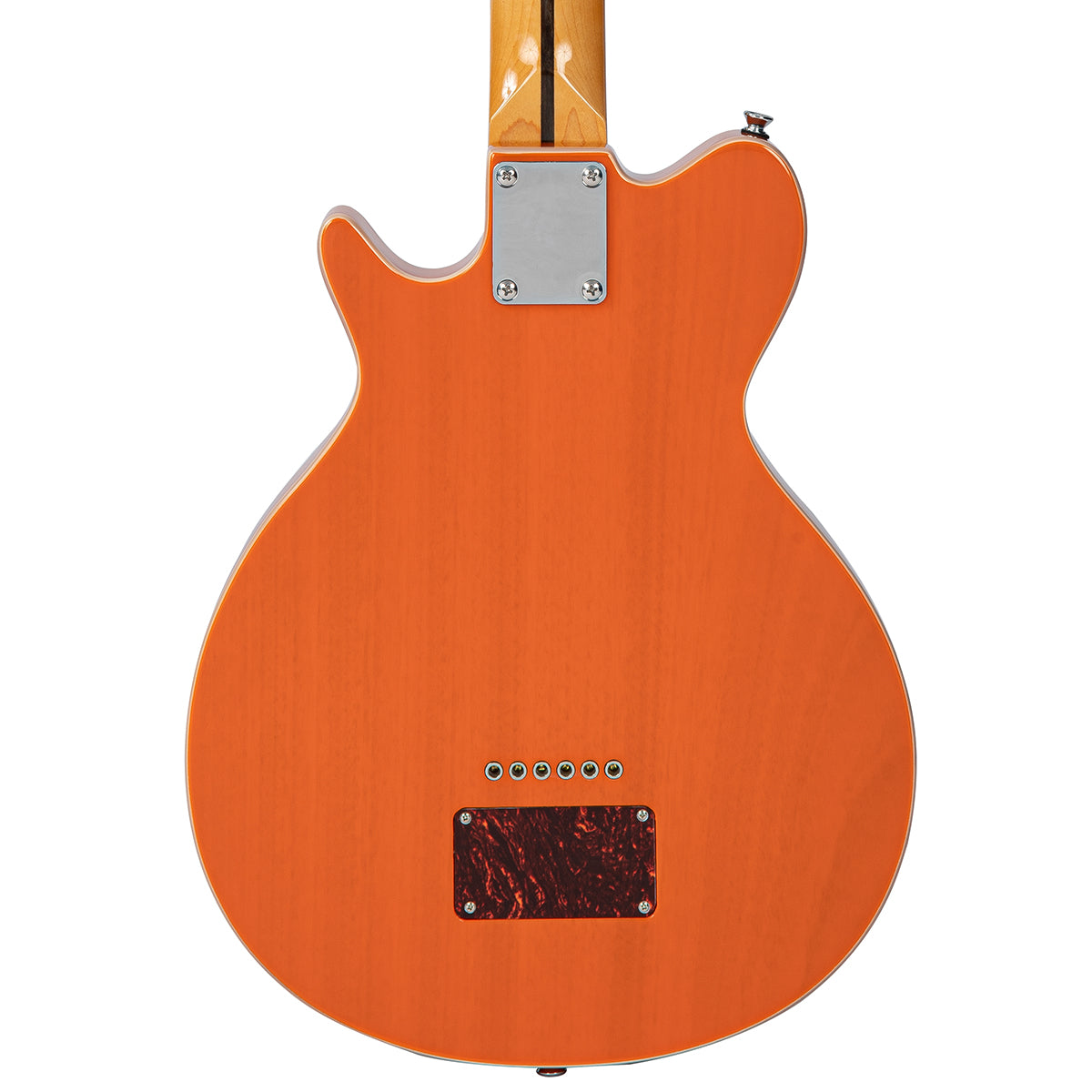 Vintage REVO Series 'Vision' Electric Guitar - Trans Orange