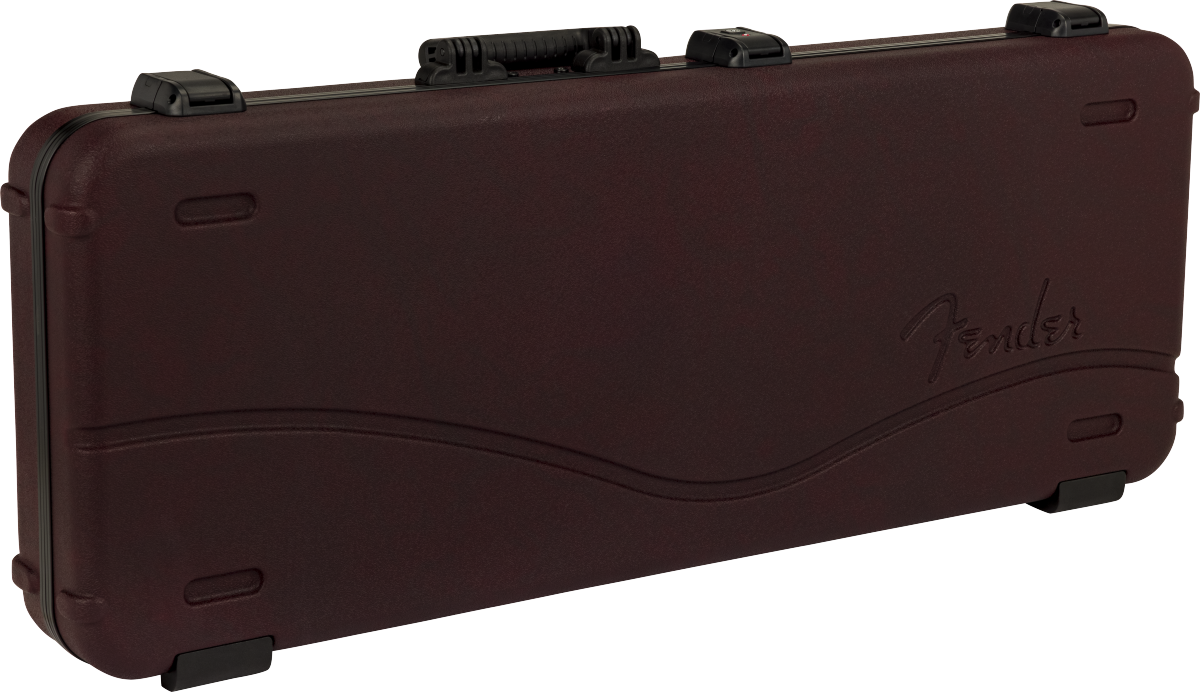 Fender Deluxe Moulded Strat/Tele Case - Limited Edition Wine Red
