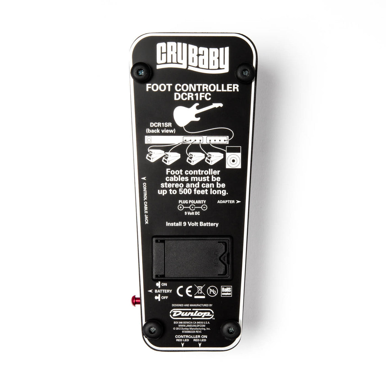 CRY BABY® RACK FOOT CONTROLLER