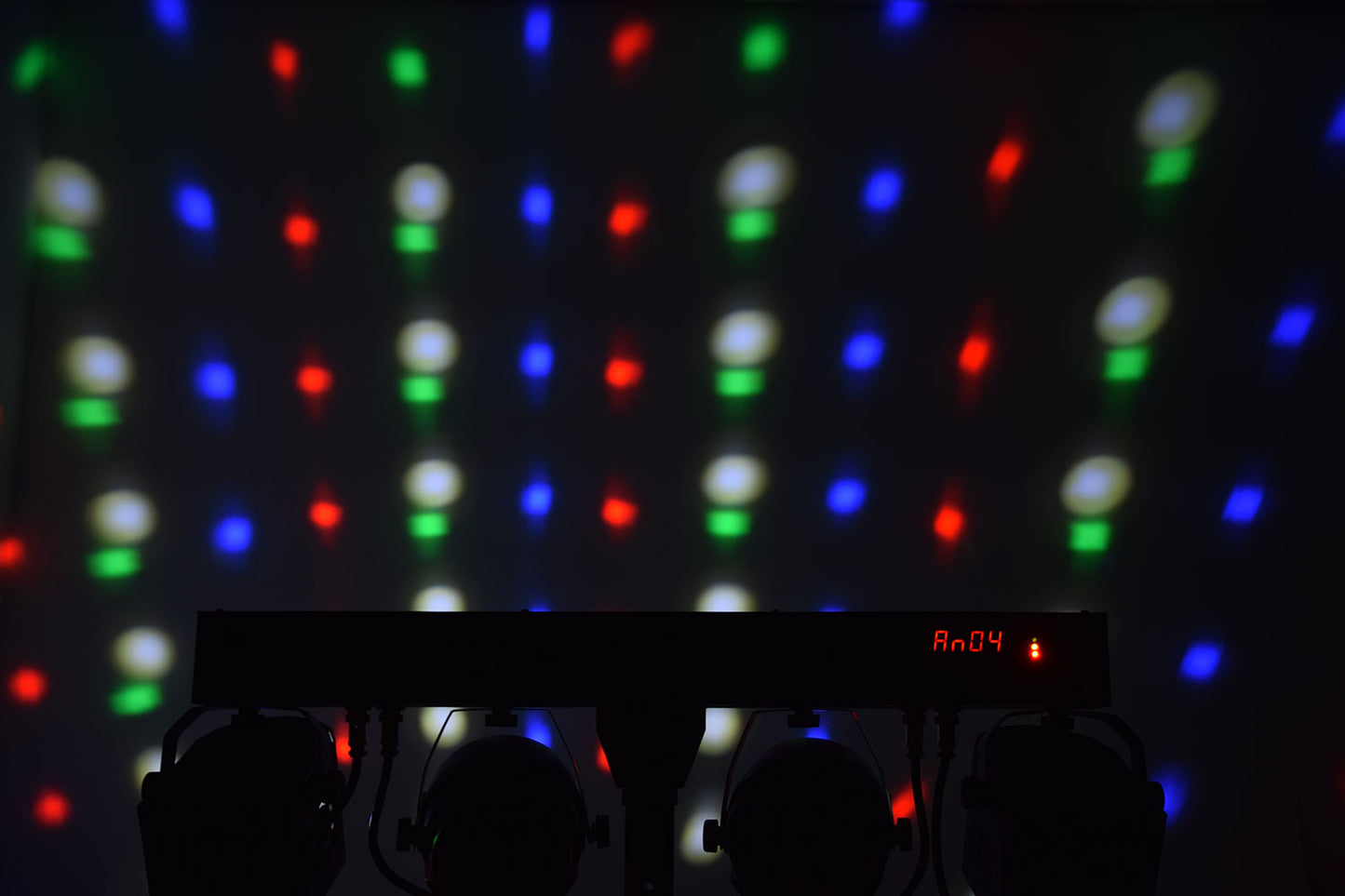QTX Recharge DJ: LED Derby & PAR Bar w/ Tripod