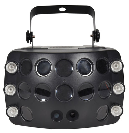 QTX Butterfly: 3-in-1 LED & Laser Effect